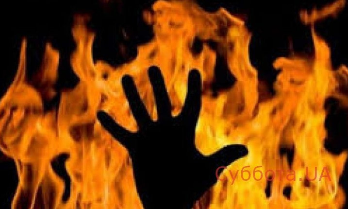 В Запорожской области живьем сгорел человек (ФОТО)