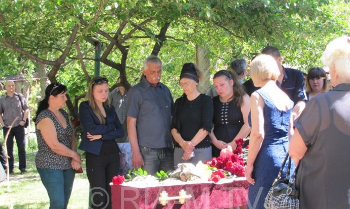 В Запорожской области прощались с погибшим в Авдеевке военным