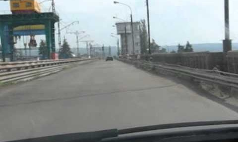 Запорожцам показали состояние дороги на "ДнепроГЭС"