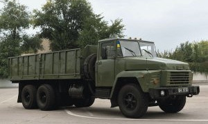 Запорожский 23-й батальон получил КрАЗ для транспортировки «военной тайны»