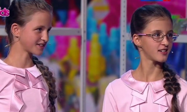 Запорожские школьницы засветились на российском центральном ТВ