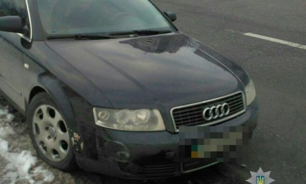 В Запорожье обнаружили Audi с перебитыми номерами