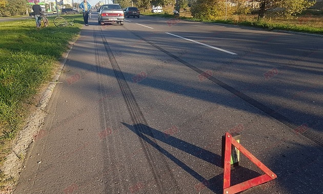 На запорожском курорте сбили велосипедиста: Мужчина получил серьезные травмы (ФОТО)