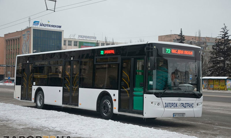 В Запорожье в праздничные дни график движения городского транспорта изменится