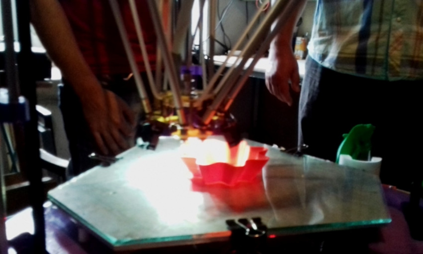 Запорожские ребята самостоятельно собрали 3D-принтер