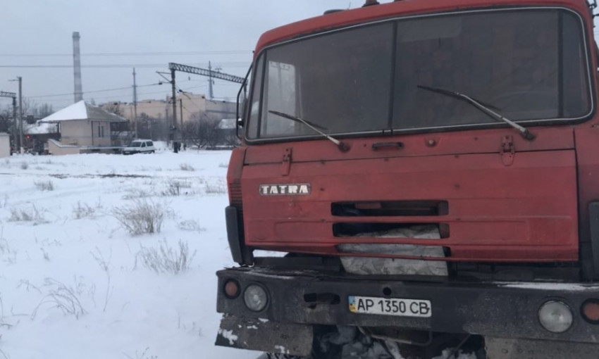 В Запорожье - ДТП на железнодорожном переезде (ФОТО)