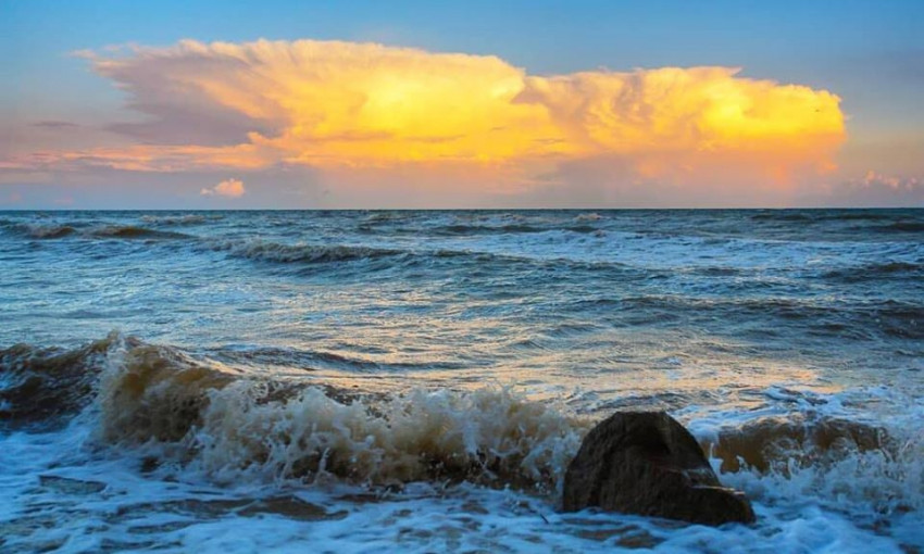 Запорожцам показали, насколько разным может быть Азовское море (ФОТО)