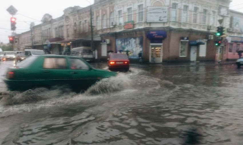 В Мелитополе - потоп