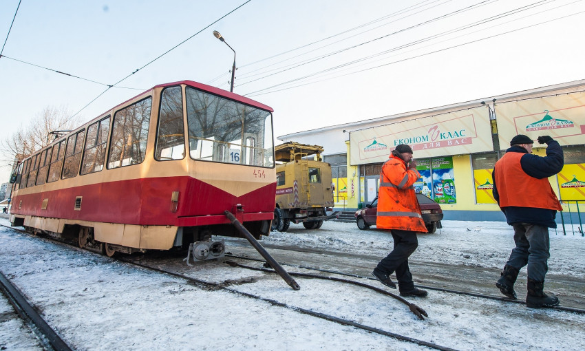 В Запорожье опять беда с трамваем