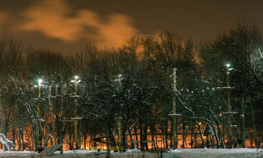 Запорожцам показали красоту зимней Дубовки (ФОТО)