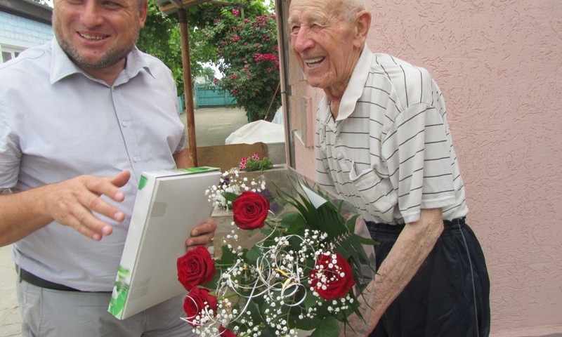 95-летие отметил наш земляк, ветеран Второй мировой войны (ФОТО)