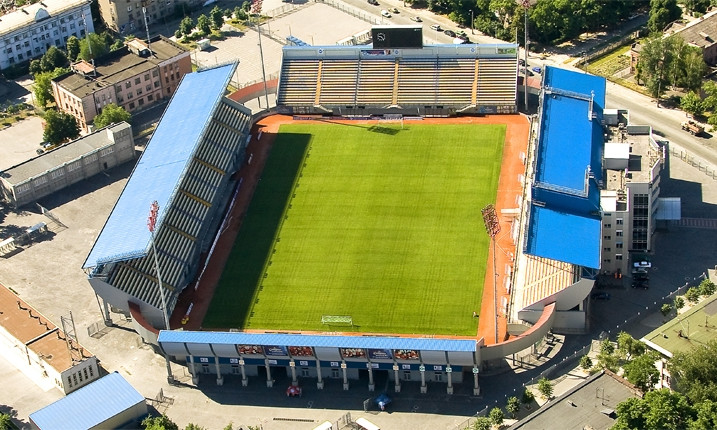Запорожский стадион готовится принимать матчи еврокубков