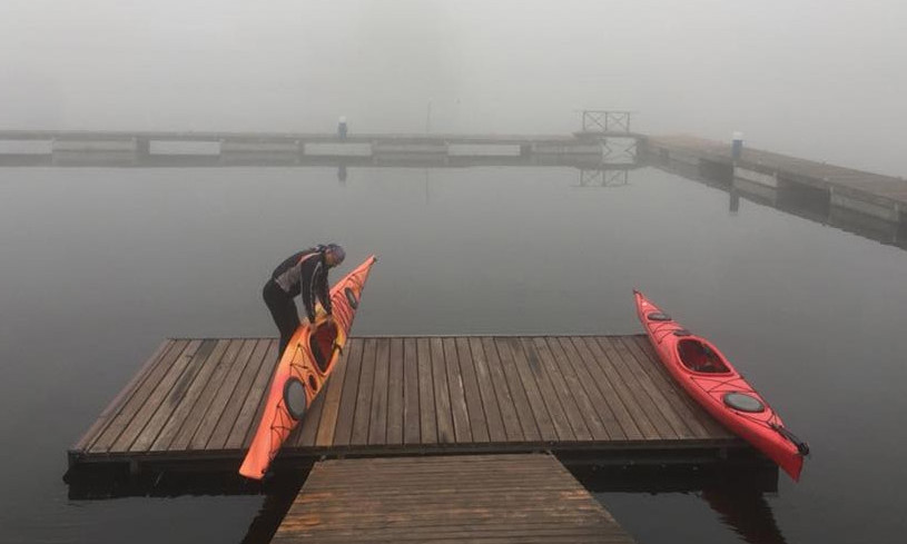 В сети появились фото утреннего тумана в Запорожье