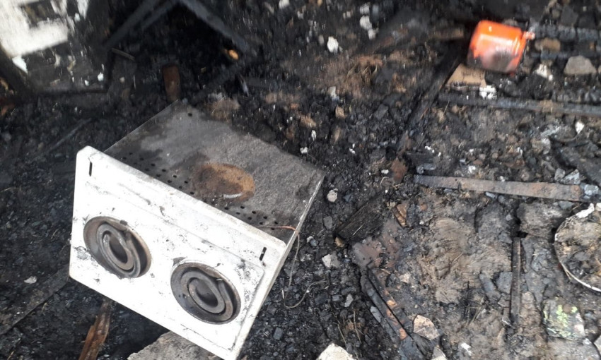 В Запорожской области на пожаре погибла женщина (ФОТО)