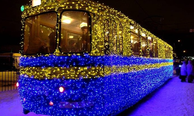 График работы общественного транспорта Запорожья в новогоднюю ночь