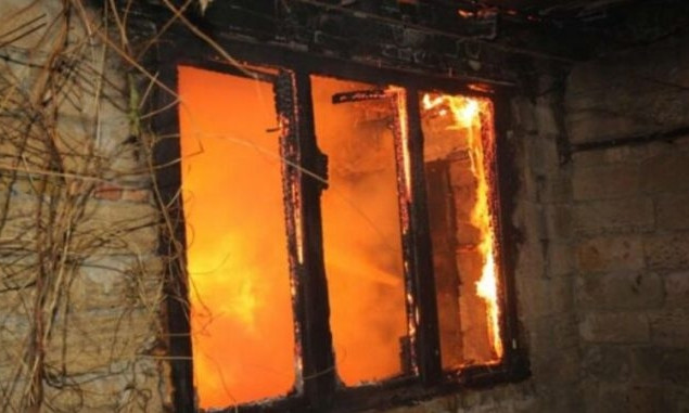 На Кичкасе горел жилой дом