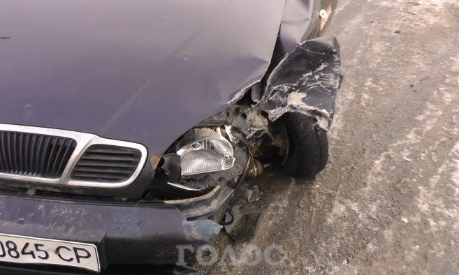 В сети появились фото аварии в Шевченковском микрорайоне