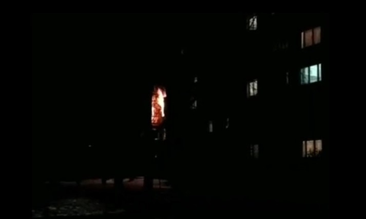 Смотрите: видео масштабного пожара в Запорожье