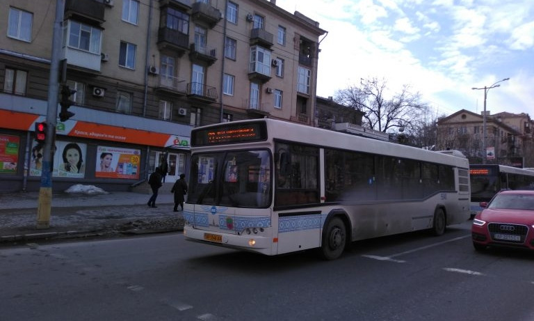 В Запорожье заработали долгожданные автобусы