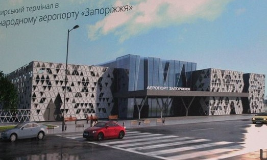 В Запорожском аэропорту растет количество вылетов