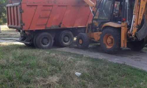 В Запорожье продолжается ремонт дорог