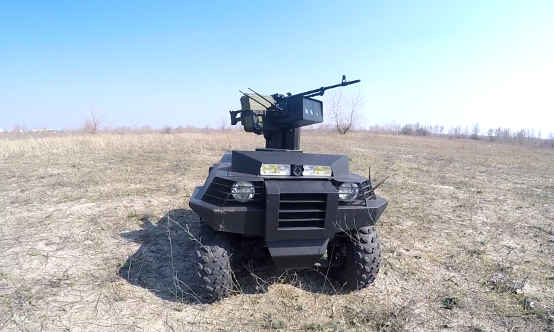 Появилось видео испытания беспилотного транспорта в Запорожье