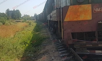 Под Запорожьем поезд сбил мужчину (ФОТО)