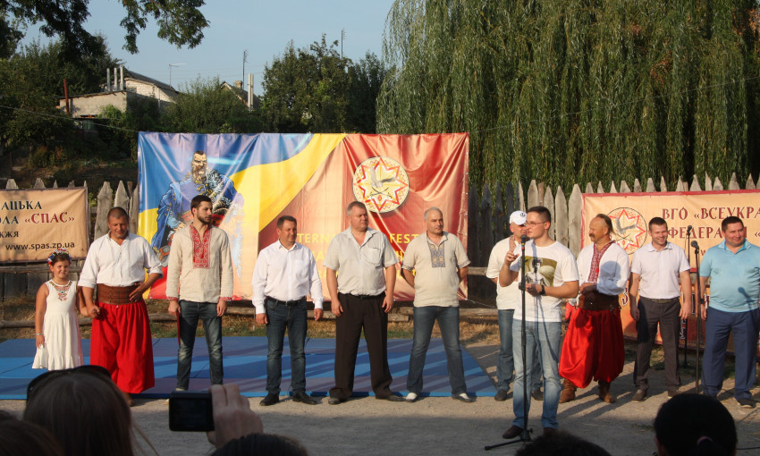Массовое и зрелищное открытие фестиваля «Запорожский Спас»