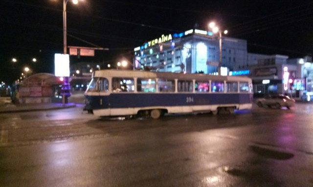 В Запорожье снова ЧП с трамваем