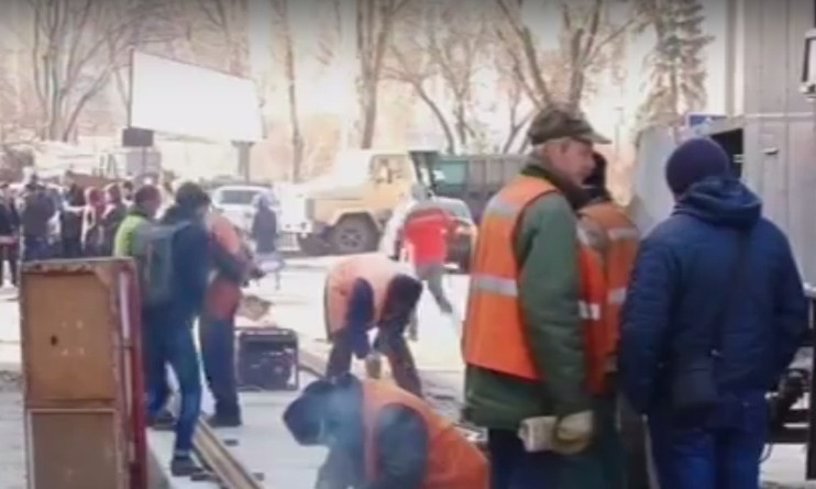 В Запорожье началась реконструкция улицы Земского врача Лукашевича
