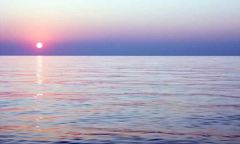 Запорожцам показали потрясающий закат на берегу Азовского моря (ФОТО)