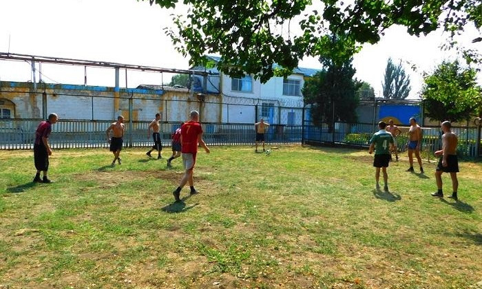 В Запорожской колонии провели турнир по мини-футболу