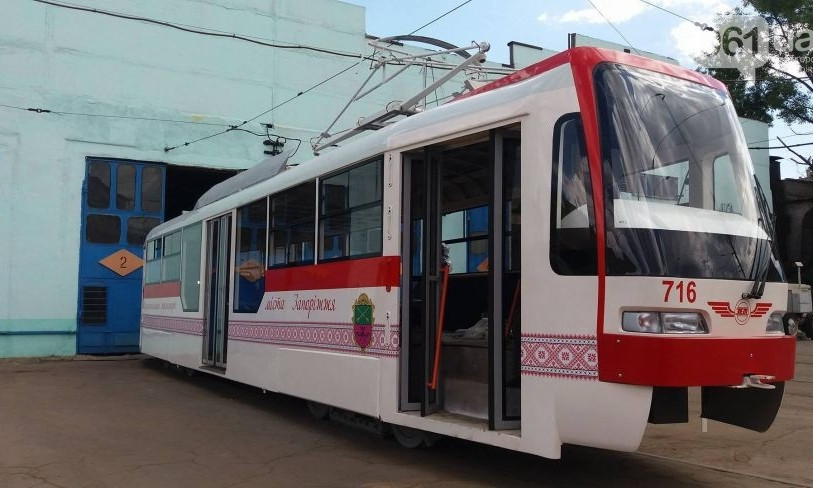 В Запорожье трамваи временно не будут двигаться по некоторым маршрутам