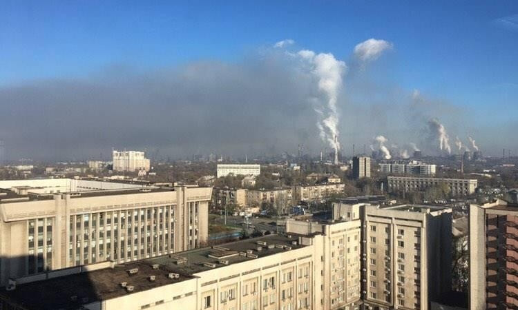 Запорожцы поделились фото экологической катастрофы в городе