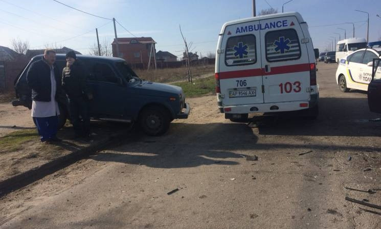 В Запорожье в серьезное ДТП с пострадавшими попали журналисты (ФОТО)