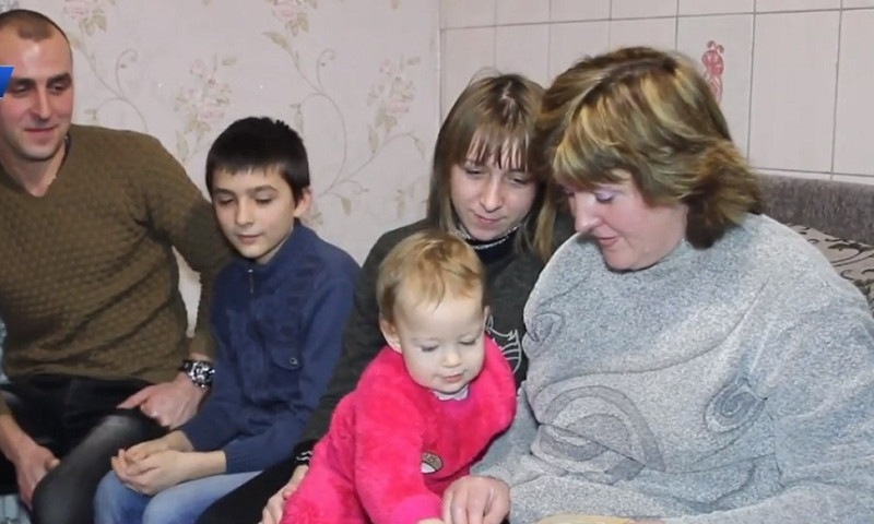 Запорожанка удостоена звания "Матери-героини" (ВИДЕО)
