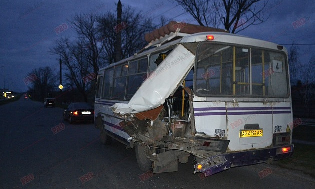 В Запорожской области серьезное ДТП с автобусом