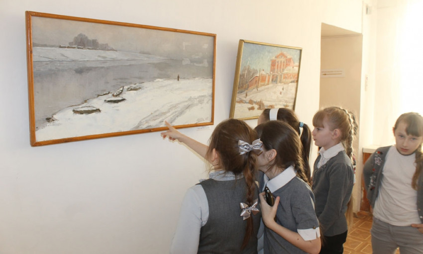 Жителей и гостей Запорожья приглашают на выставку "Зимний вернисаж"