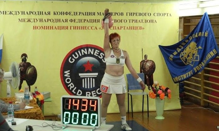 Запорожская спортсменка - рекордсменка Книги Гиннесса