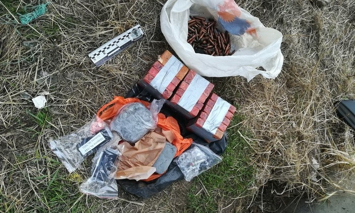 В Запорожской области обнаружили тайники с оружием из зоны АТО (ФОТО)