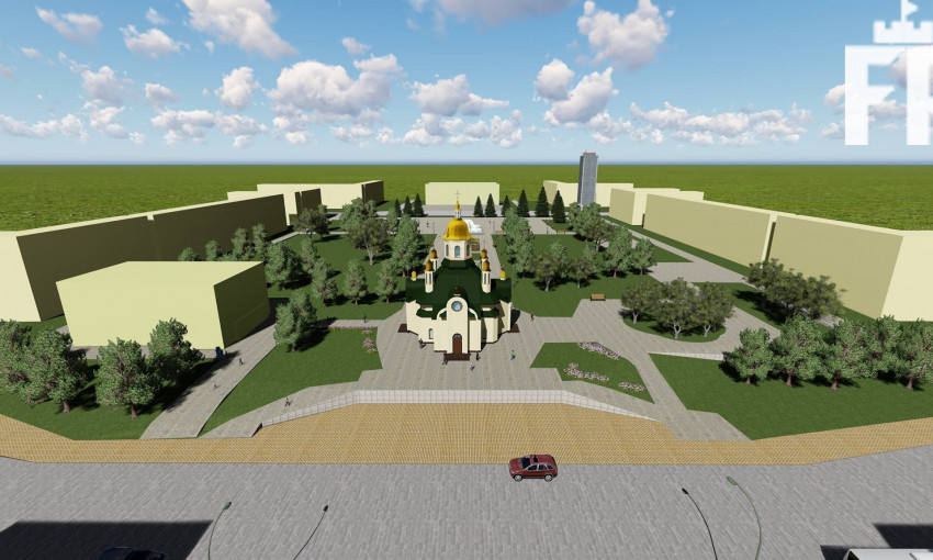 В центре Запорожья построят самую красивую церковь