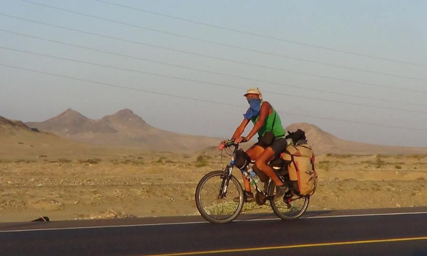 Запорожец исколесил на велосипеде всю Южную Америку