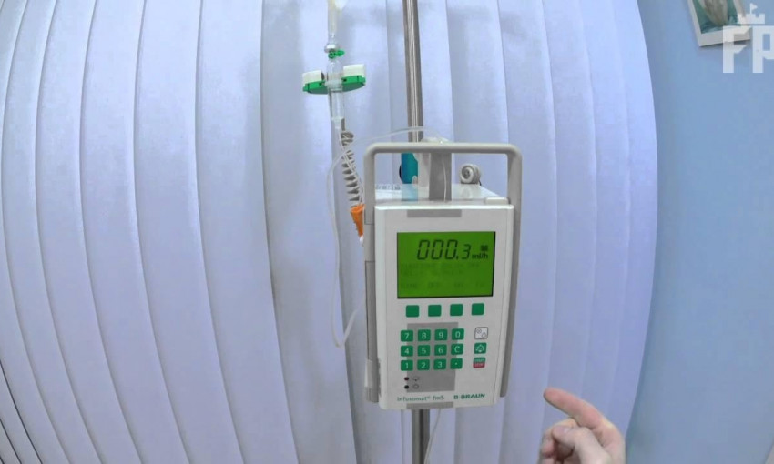 В Запорожье областной детской больнице появилось оборудование для химиотерапии