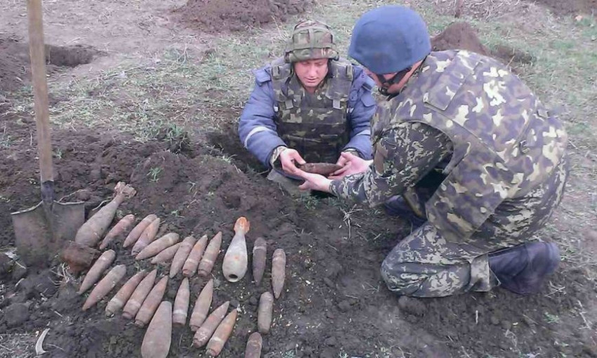  В Запорожской области найден колоссальный оружейный арсенал