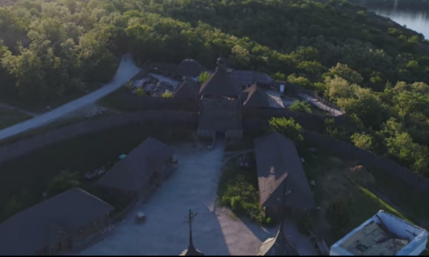 В сети опубликовали уникальное видео "Запорожской Сечи" с высоты