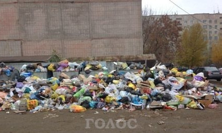 Смотрите: город Запорожской области тонет в мусоре