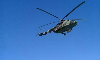 Над Кирилловкой низко пролетел военный вертолет (ФОТО)