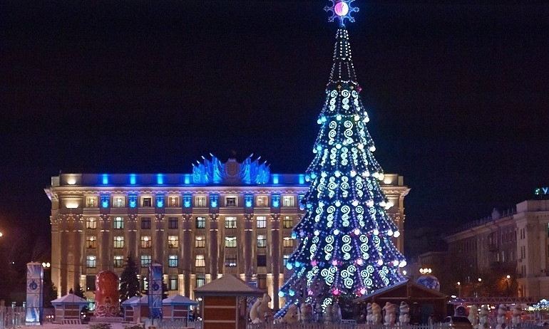 Когда и где в Запорожье установят главную новогоднюю елку
