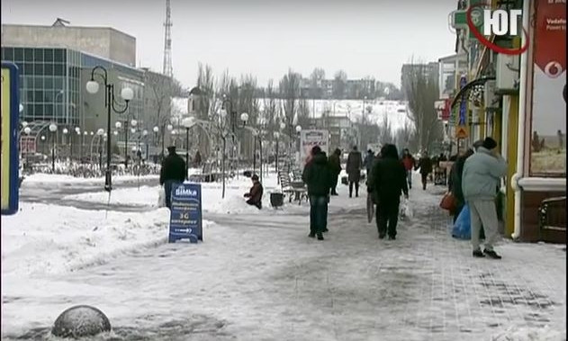 В Запорожской области штрафуют за неубранный снег