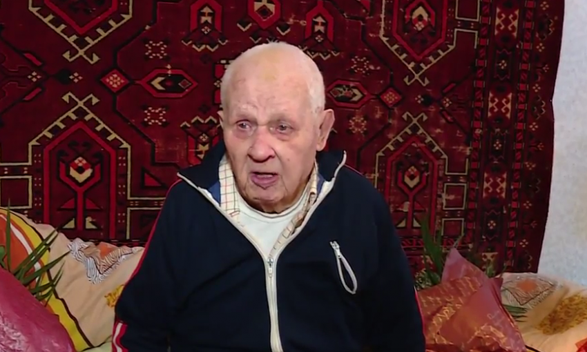 Житель Запорожья отметил 100-летний юбилей
